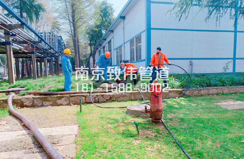 360新闸村石化工厂管道清洗