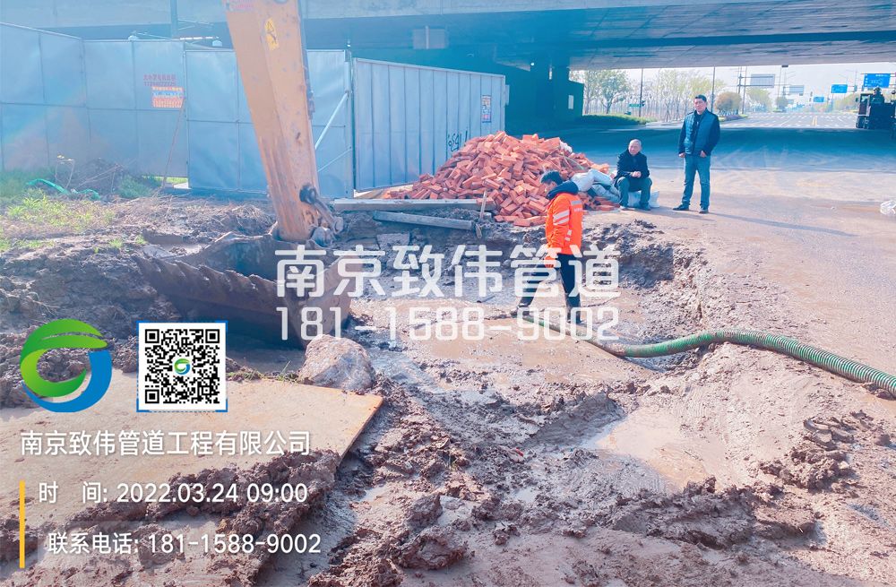 新闸村泥浆清理