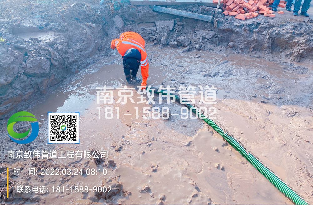 新闸村工地泥浆清理